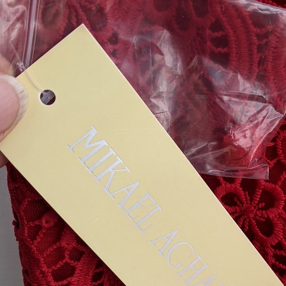 Mikael Aghal Red Dress - Picture 5 of 5